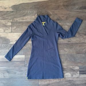 Charcoal Gray Fleece Lole Dress